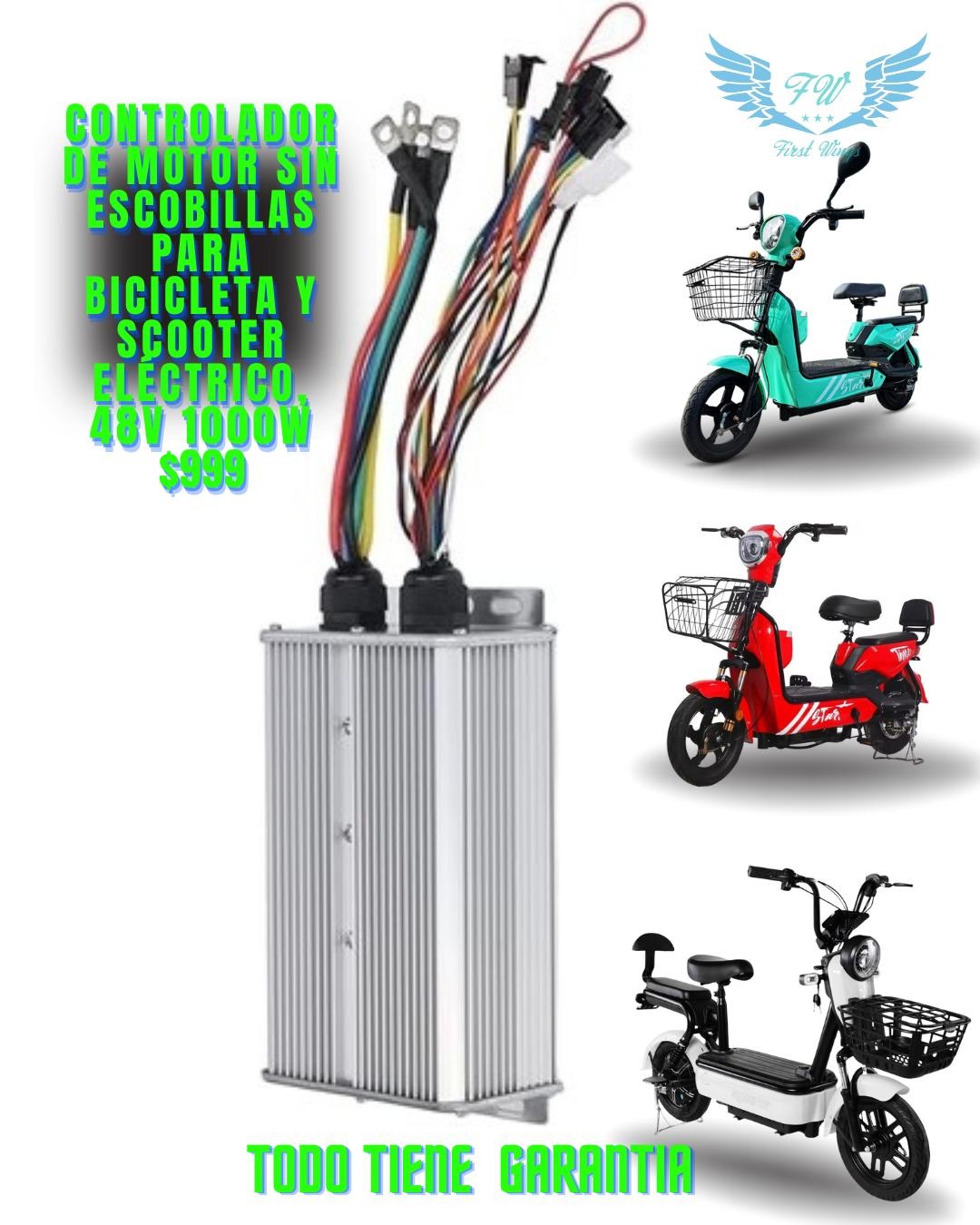 Controlador de Motor sin Escobillas para Bicicleta y Scooter Eléctrico, 48V 1000W