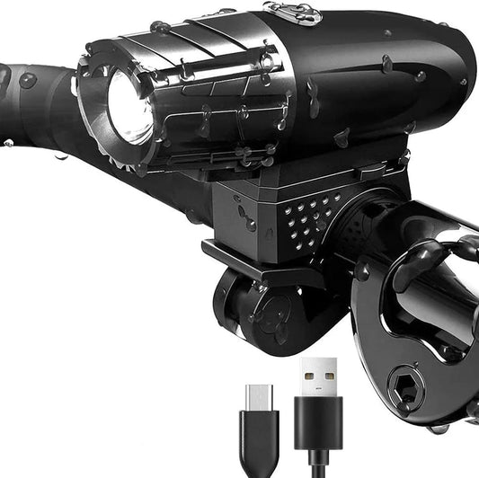 LUZ DELANTERA - 4 FUNCIONES - CARGA USB -B1239