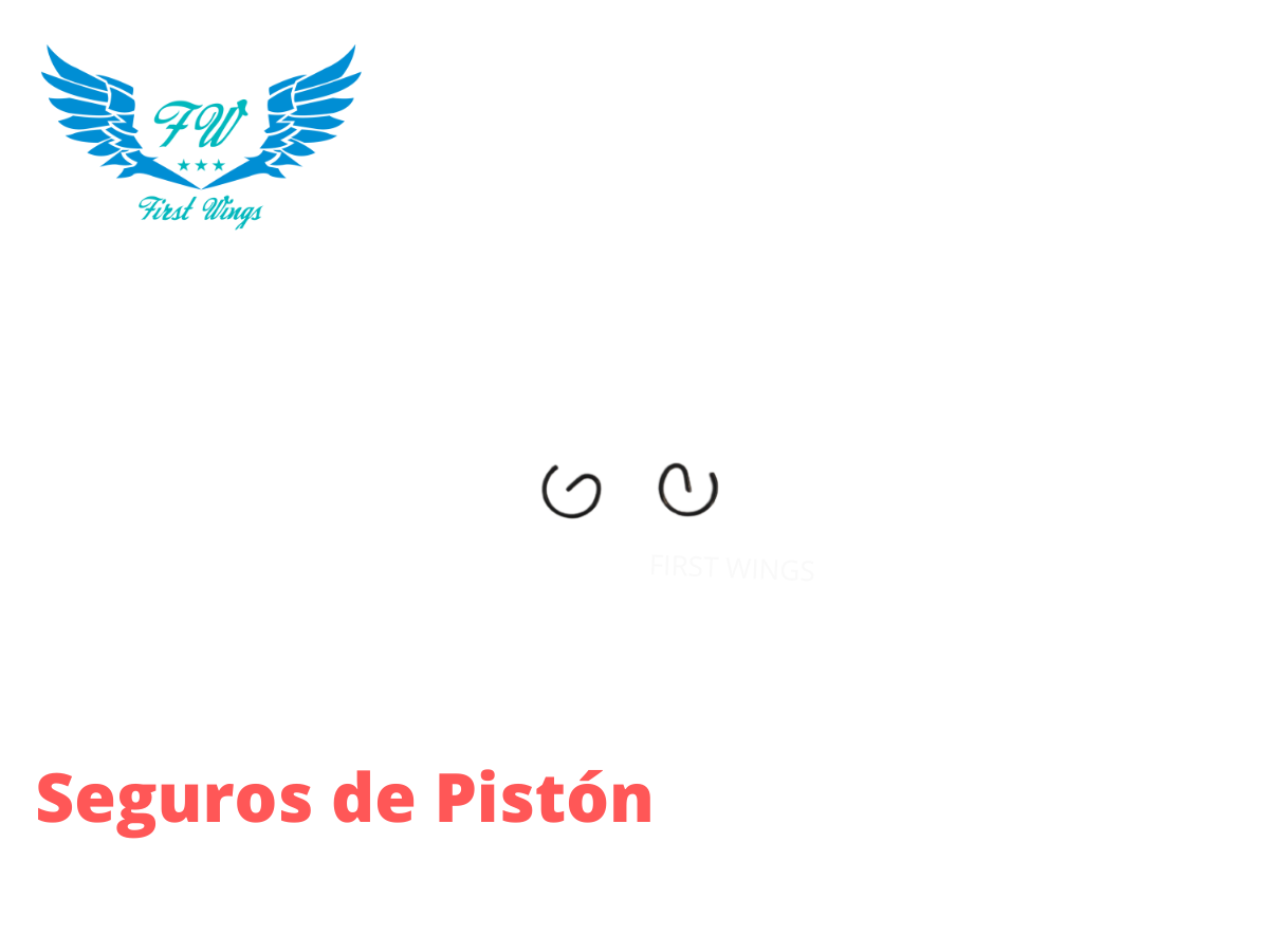 SEGUROS DE PISTON FW80 Y KRAKEN ( 2 PZAS) Bicimotos First Wings