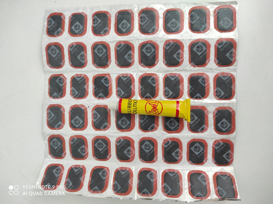 PARCHES PARA CáMARAS - SECADO EN FRÍO ( 48 PIEZAS CON PEGAMENTO)