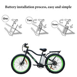 Batería De Litio De 36v A 13ah Para Bicicleta Eléctrica