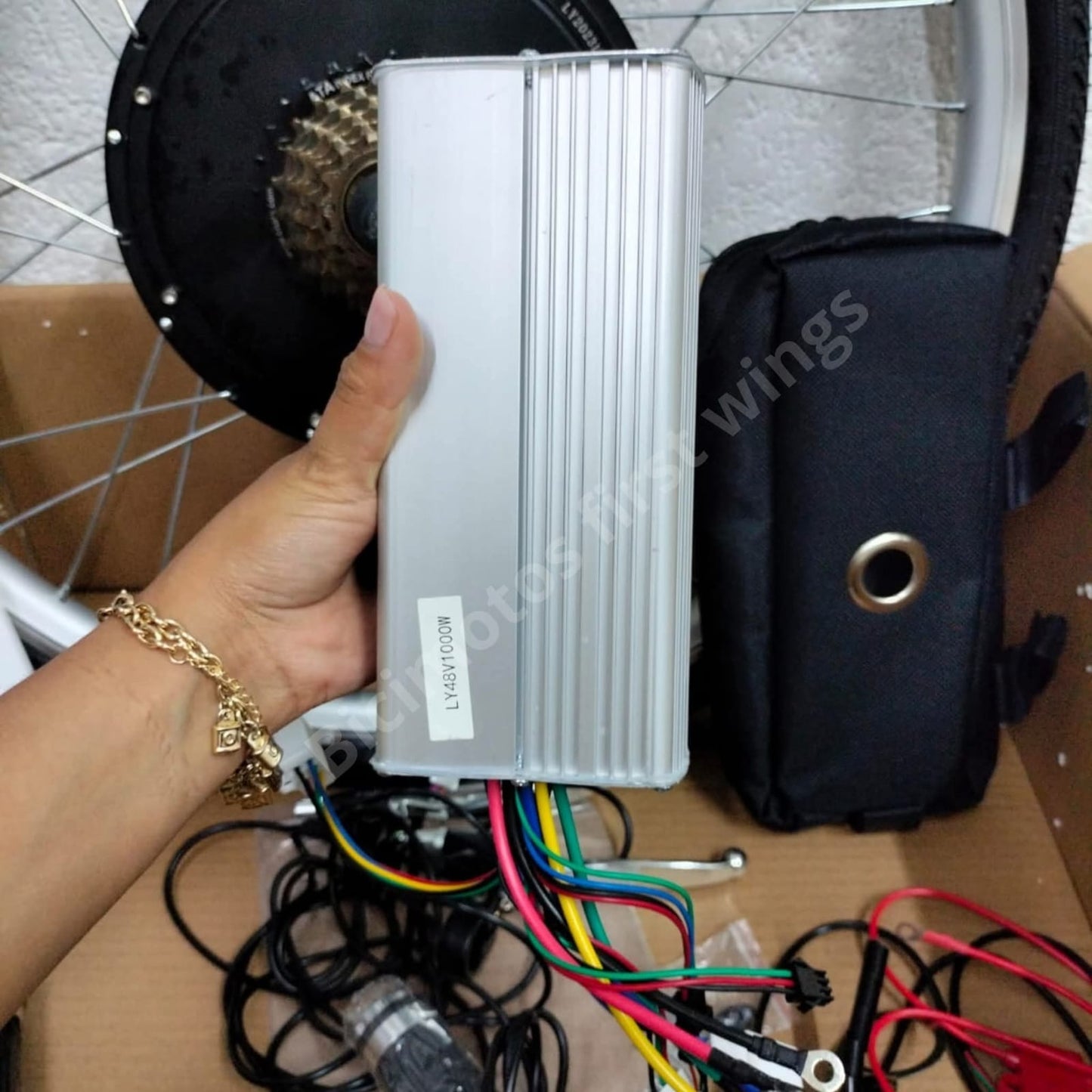 Kit Bicicleta Electrica 1000w 48v Rin 26 Display Led