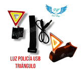 Luz LED recargable USB "triangulo"