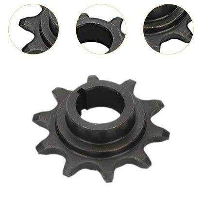 Kit Bicimoto: Cadena Paso 415 + Piñón De Motor + Seguro De Cadena