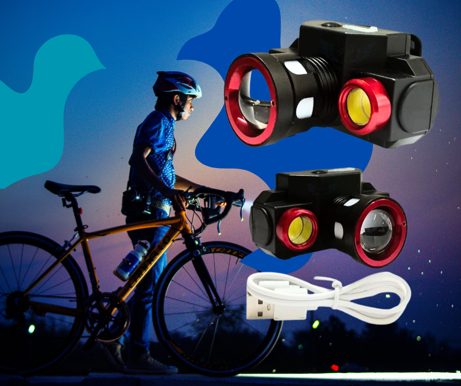 LUZ CAMARA - CARGA USB - 4 FUNCIONES  B-1138