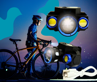 LUZ CAMARA - CARGA USB - 4 FUNCIONES  B-1138