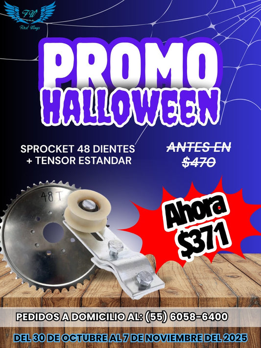 SPROCK 48 DIENTES MAS TENSOR ORIGINAL
