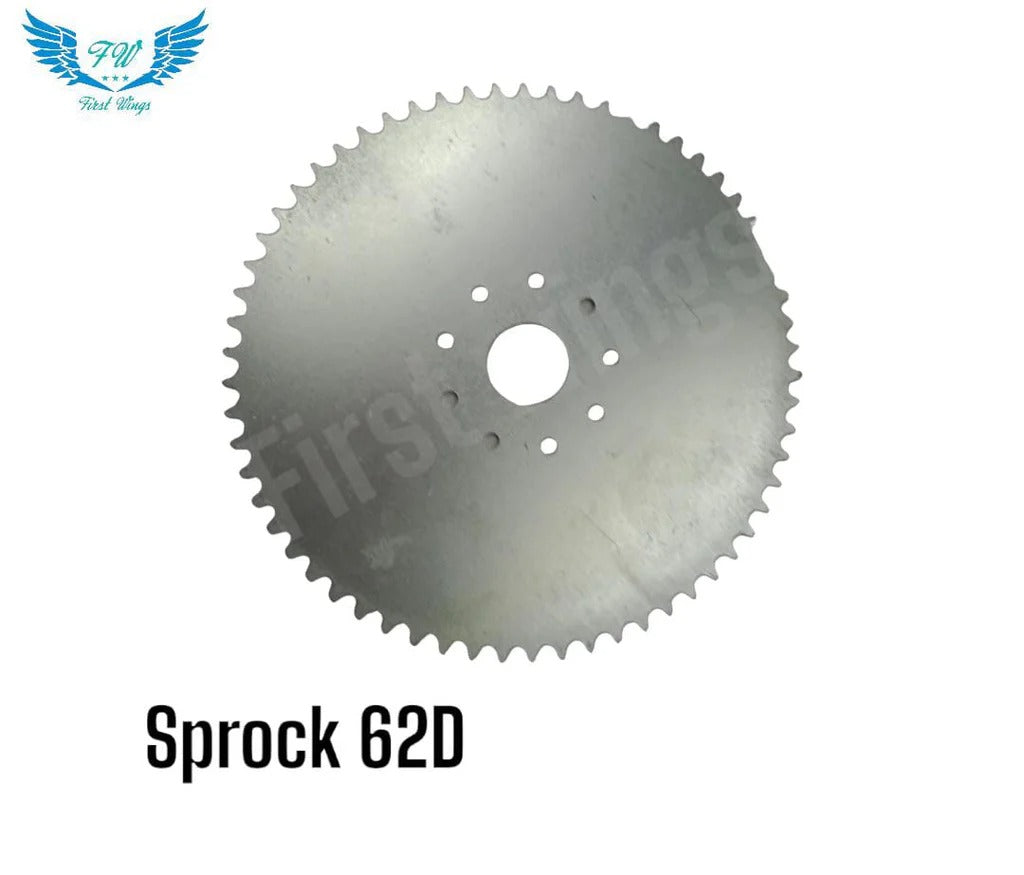 SPROCK 62 DIENTES MAS GOMAS DE INSTALCIÓN