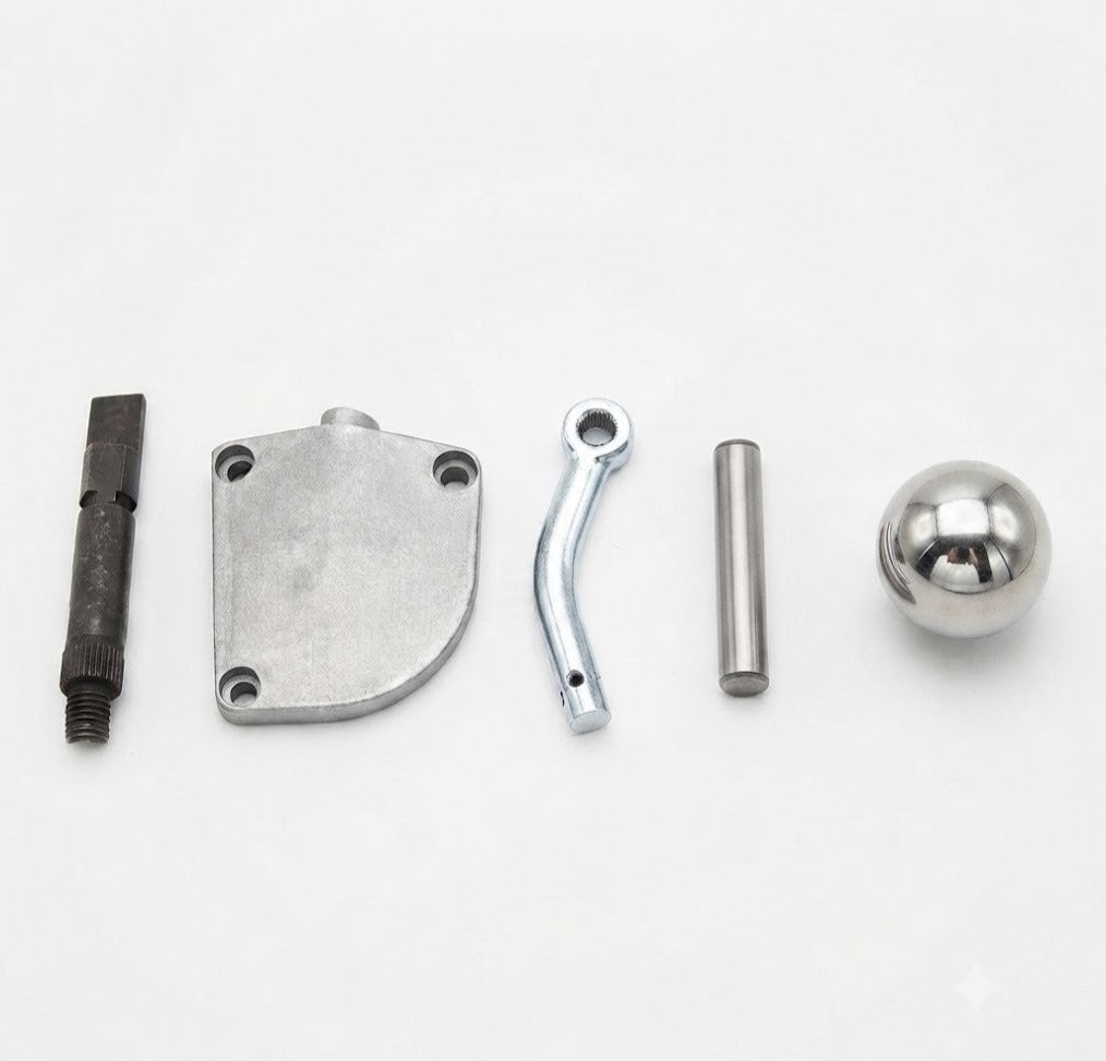 Kit de Bicimoto: Tapa de piñón + vástago interno + vástago externo + pin de empuje + balin