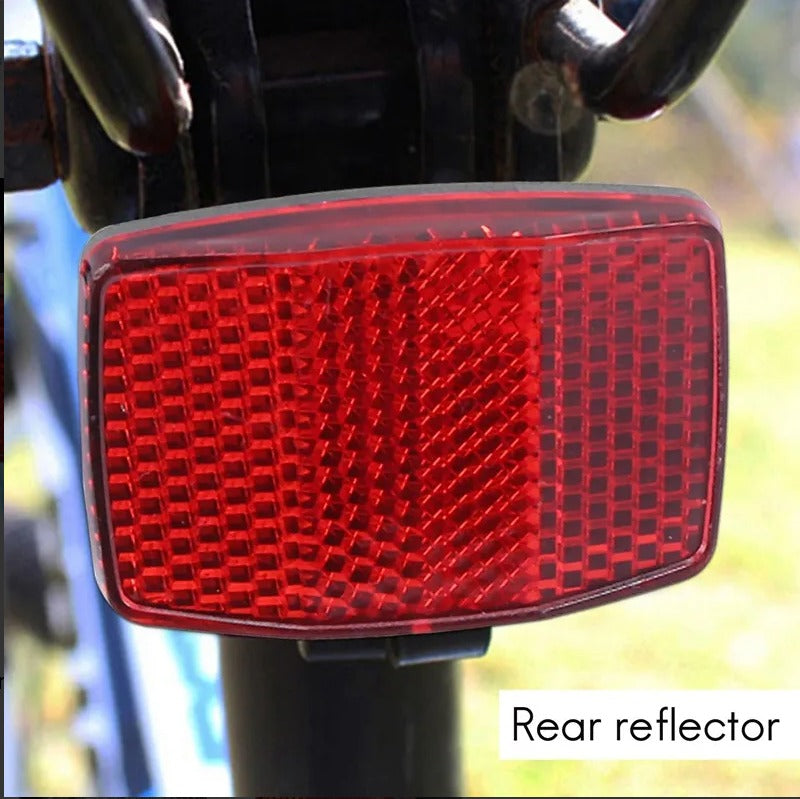 1 PAR DE REFLECTORES DE LUZ PARA BICICLETA