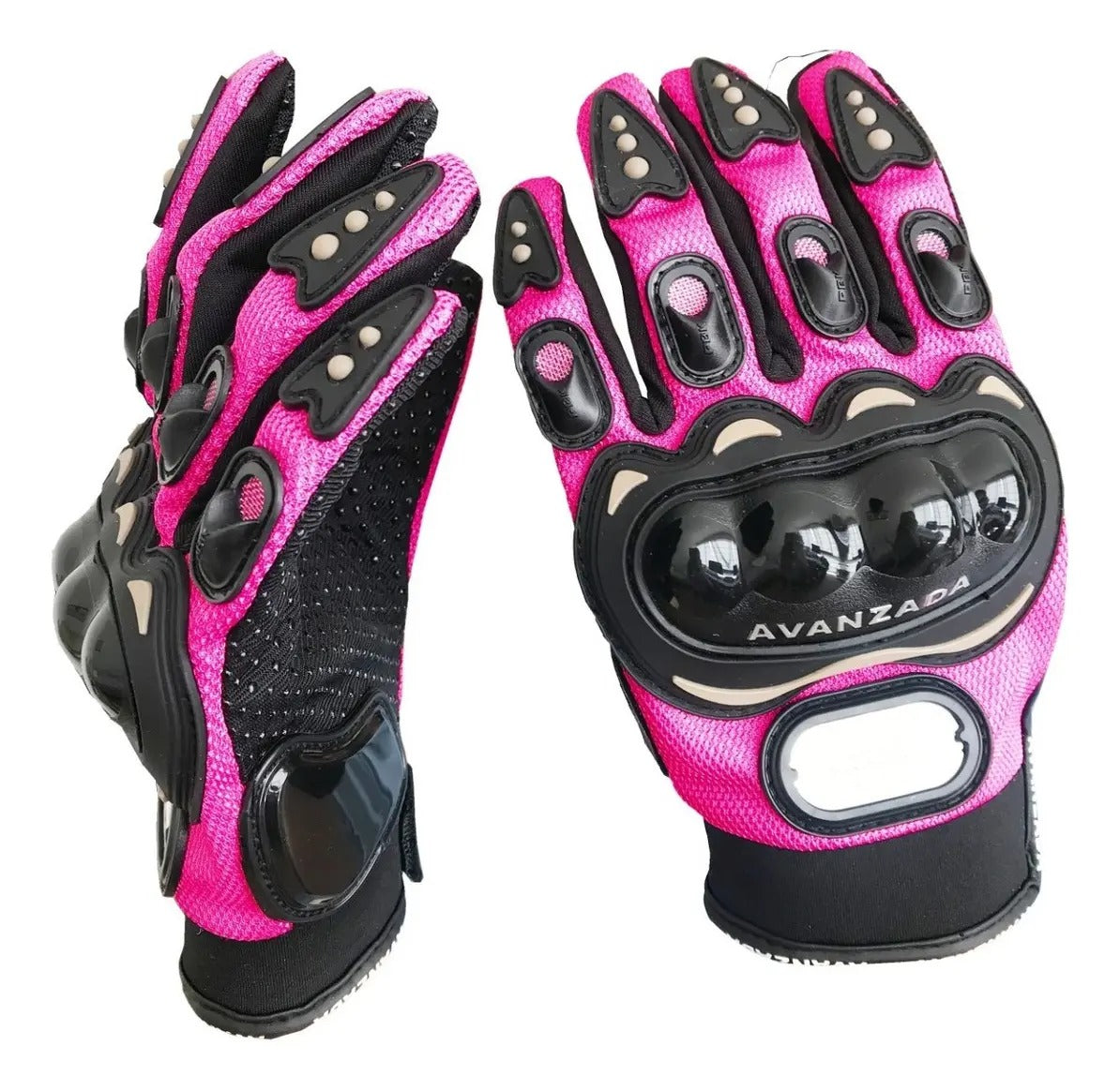 GUANTES MAGENTA MOTOCICLISTA