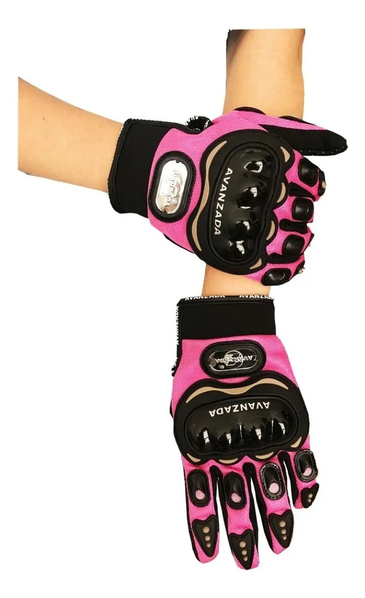GUANTES MAGENTA MOTOCICLISTA