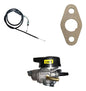 Kit de Bicimoto: Carburador Nt Flat + Chicote Acelerador Motor 80cc + Junta Para Admisión Nuevo
