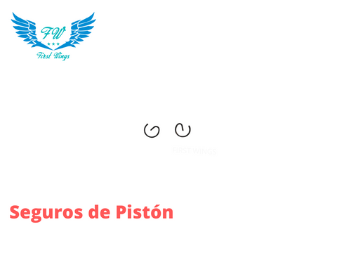 SEGUROS DE PISTON FW80 Y KRAKEN ( 2 PZAS)